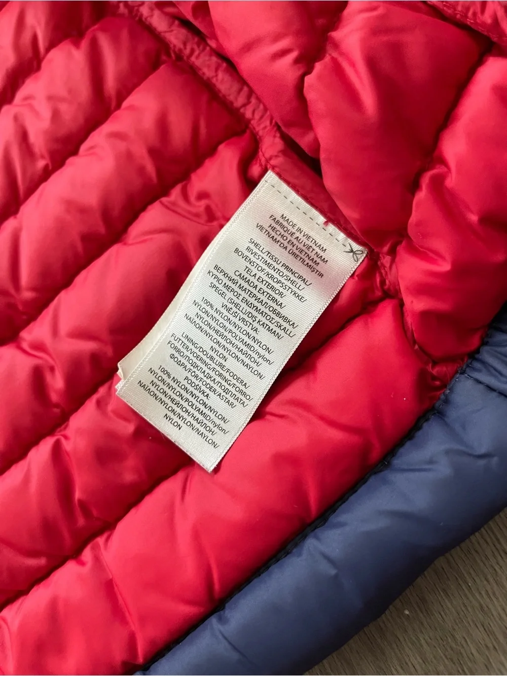 Ralph Lauren Boys' Navy Packable Puffer Jacket 3T